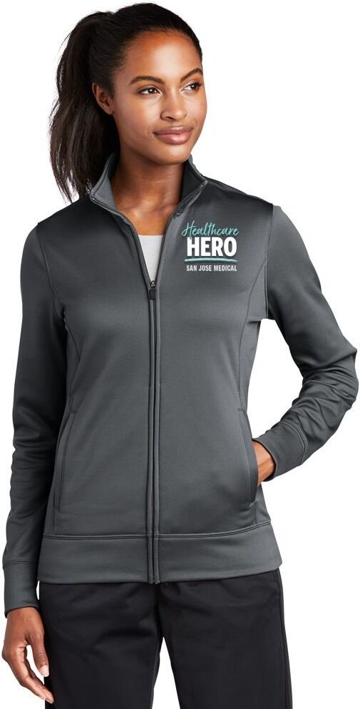 Positive Promotions 6 Healthcare Team Pride Sport-Tek® Women's All-Season Lightweight Wicking Fleeces Full-Zip Jacket - Embroidered Personalization Available