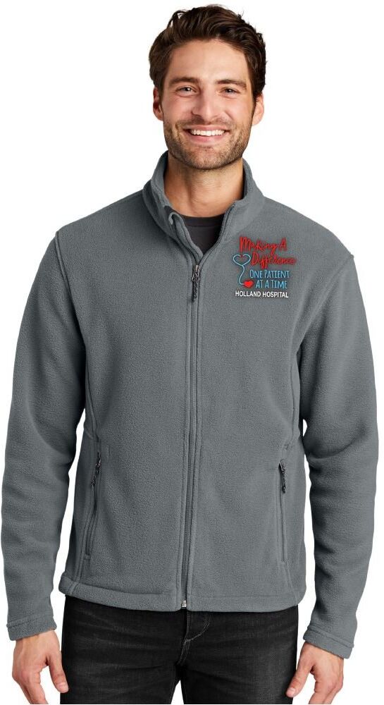 Positive Promotions 6 Healthcare Team Pride Port Authority® Men's Value Fleece Jackets - Embroidered Personalization Available