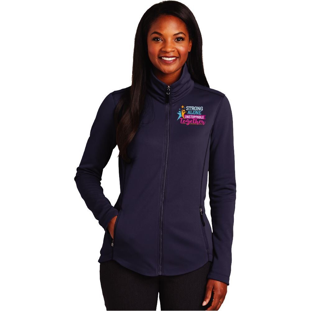 Positive Promotions 6 Healthcare Team Pride Port Authority® Women's Collective Smooth Fleece Jackets - Embroidered Personalization Available
