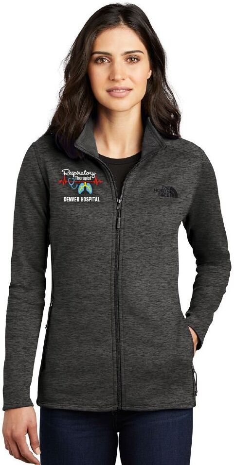 Positive Promotions Healthcare Team Pride The North Face® Women's Skyline Full-Zip Fleece Jacket - Embroidered Personalization Available