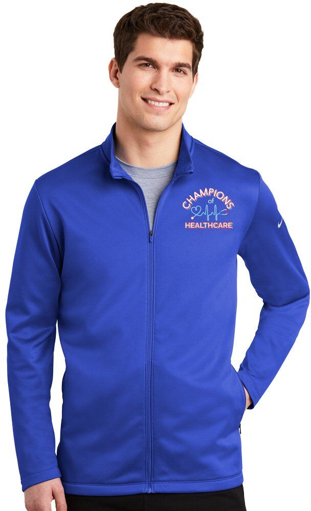 Positive Promotions 3 Healthcare Team Pride Nike® Men's Therma-FIT Full-Zip Wicking Fleece Jackets - Embroidered Personalization Available