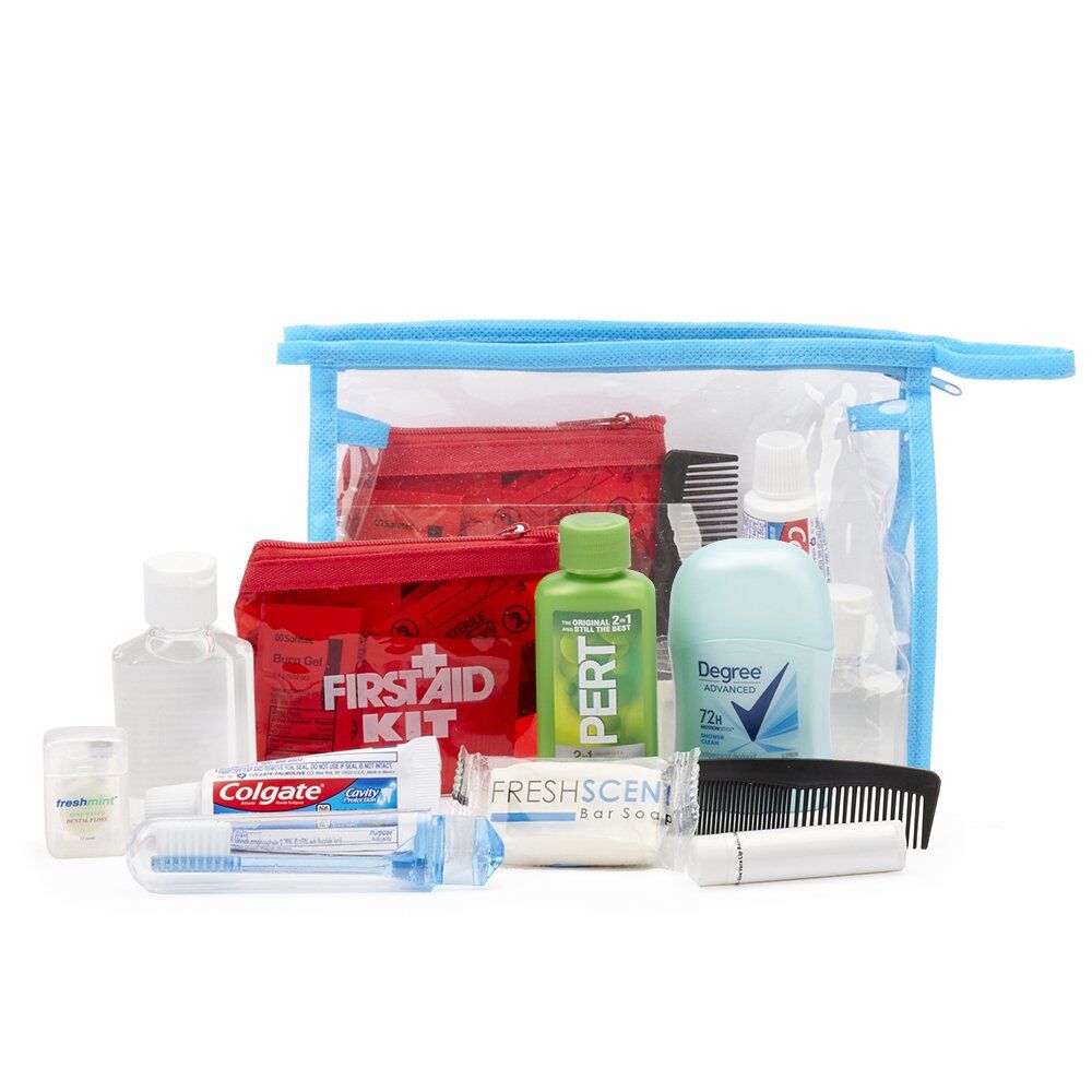 Positive Promotions 25 11-Piece Basic Personal Care Kits