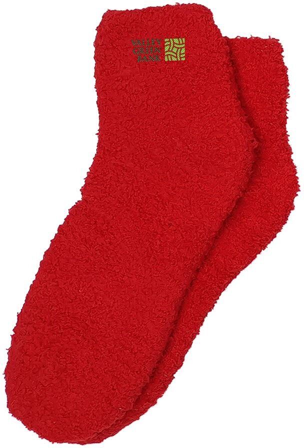 Positive Promotions 144 Fuzzy Socks - Embroidered Personalization Available