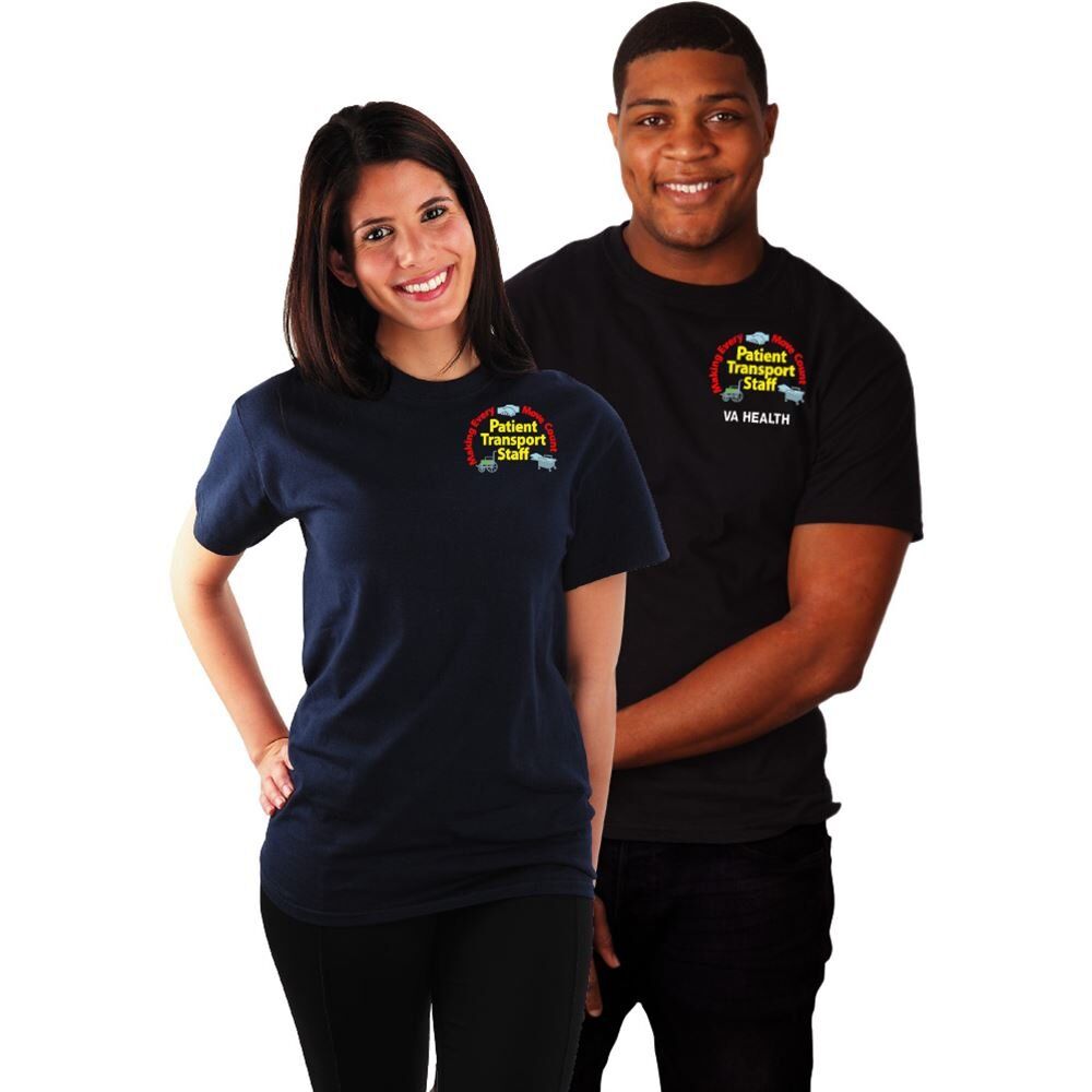 Positive Promotions 18 Healthcare Team Pride Gildan® Unisex Heavy Cotton Shirts Best-Selling Colors - Silkscreened Personalization Available