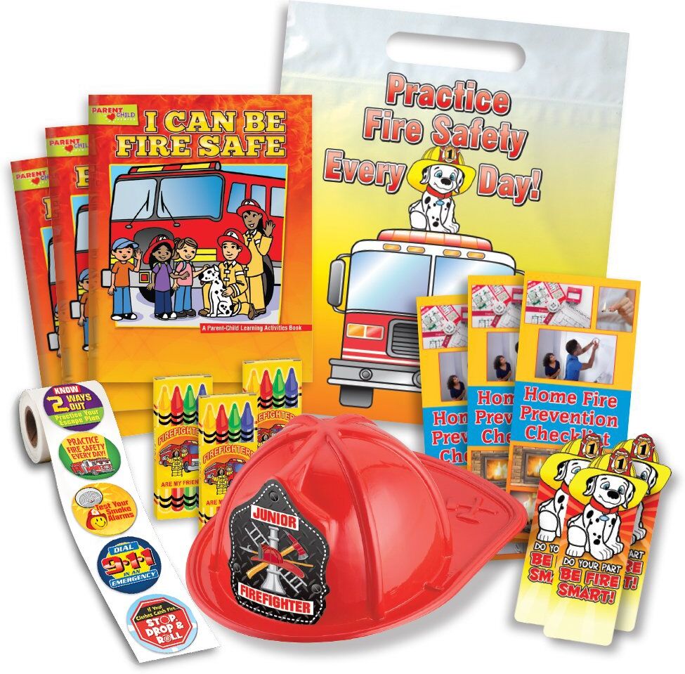 Positive Promotions Fire Safe Kids 800-Piece Open House Kit