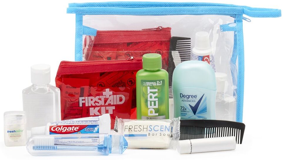 Positive Promotions 25 11-Piece Basic Personal Care Kits