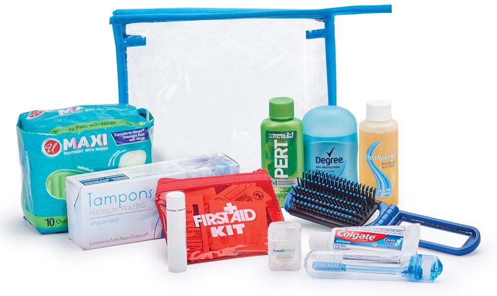 Positive Promotions 25 Female 12-Piece Personal Care Kits