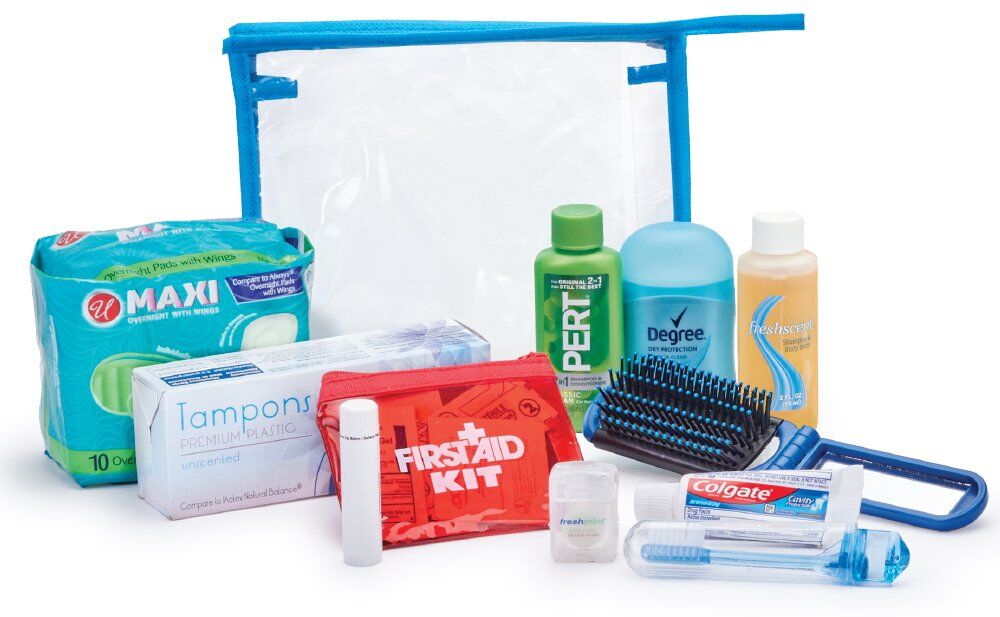 Positive Promotions 25 Female 12-Piece Personal Care Kits