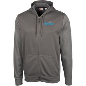 Positive Promotions 3 Clique® By Cutter & Buck® Men's Helsa Sport Colorblock Full-Zip Sweaters - Embroidered Personalization Available