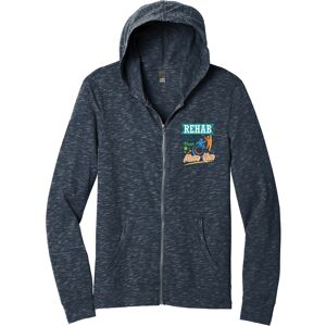 Positive Promotions 6 Rehab & Physical Therapy District® Men's Medal Full-Zip Lightweight Hoodie Shirts - Embroidered Personalization Available