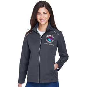 Positive Promotions 6 Nursing Home Staff Core 365® Women's Techno-Lite Three-Layer Knit Tech-Shell Jackets - Embroidered Personalization Available