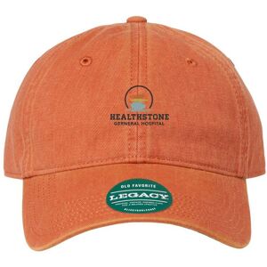 Positive Promotions 6 LEGACY Old Favorite Solid Twill Caps - Embroidered Personalization Available