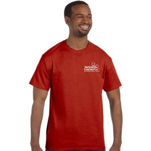 Positive Promotions 12 Hanes® Men's 6.1 oz. Tags T-Shirt - Personalization Available