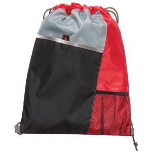 Positive Promotions 100 Red Drawstring Cinch Top Packs - Personalization Available
