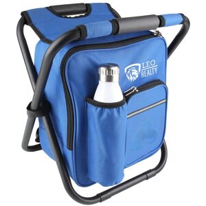 Positive Promotions 12 Tailgate Cooler Backpack Chair/Stool - One-Color Personalization Available