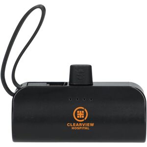 Positive Promotions 20 Power Banks With Multi Tips & Cable 5,000 mAh 18.5 Wh - One-Color Personalization Available