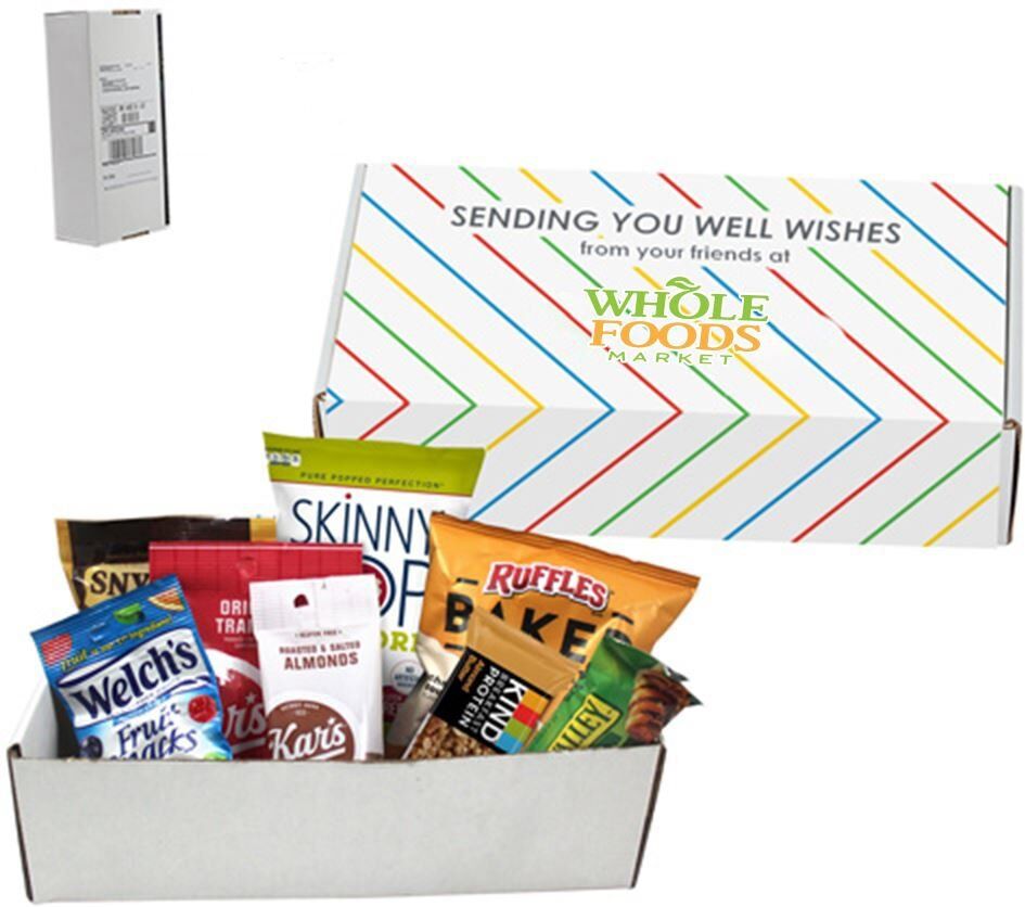 Positive Promotions 24 Healthy Treats Snack Packs (Small) - Full-Color Personalization Available