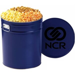 Positive Promotions 24 14" x 12 1/4" 3 Way Popcorn Tin - Personalization Available