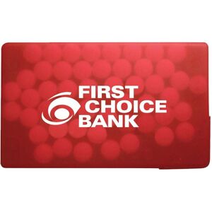 Positive Promotions 150 Rectangle Credit Card Mints - Personalization Available