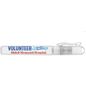 Positive Promotions 150 Volunteer: Do Something Small, Change Something Big Antibacterial Hand Sanitizer Pocket Sprayer - Personalization Available