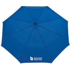 Positive Promotions 36 Recycled Folding Auto-Open Umbrella 42" - One-Color Personalization Available