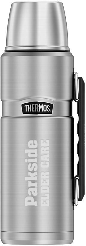 Positive Promotions 12 Thermos Stainless King Stainless Steel Beverage Bottle 40 oz - Personalization Available