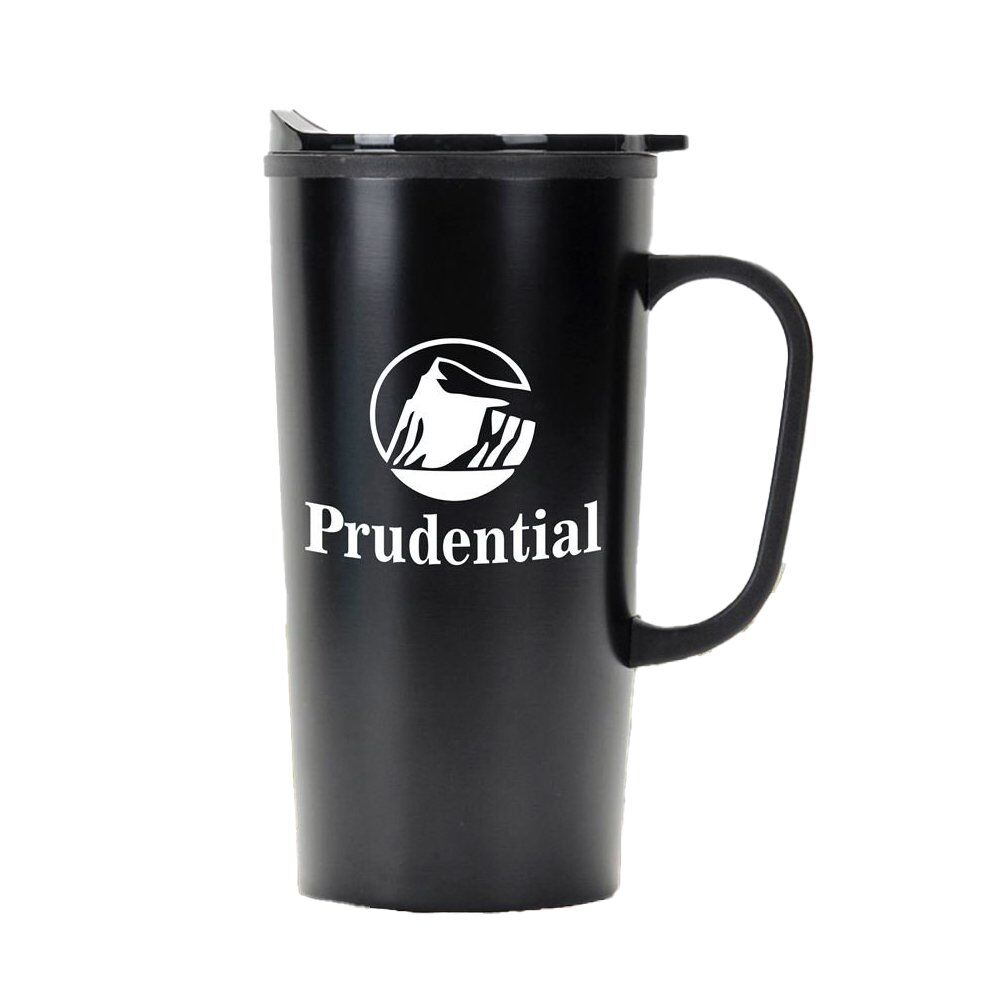 Positive Promotions 25 Coffee Mug Tumblers with Handle - 20 Oz. - Personalization Available