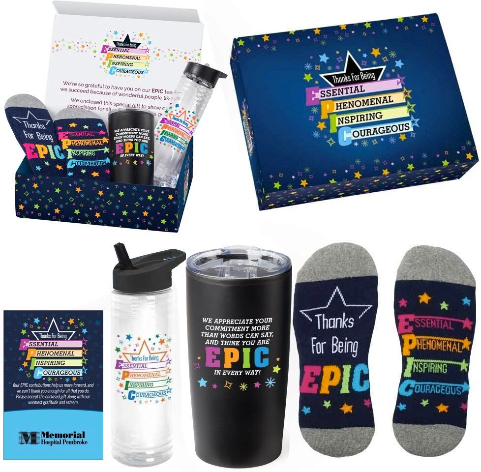 Positive Promotions 25 Thanks for Being EPIC Employee Care Kits - Card Personalization Available