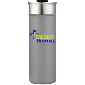 Positive Promotions 36 Double-Wall Stainless-Steel Vacuum Tumblers 18-Oz. - Full-Color Personalization Available
