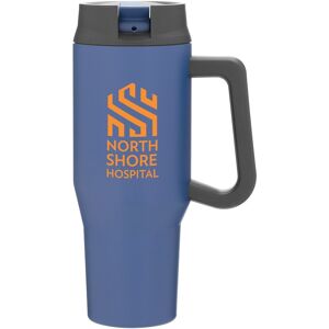 Positive Promotions 24 Terrain Stainless Thermal Tumbler 32 oz. With Handle - One-Color Personalization Available