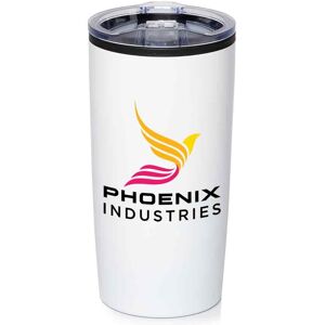 Positive Promotions 35 Workplace Safety White Teton Stainless-Steel Tumbler 20 oz. - Personalization Available