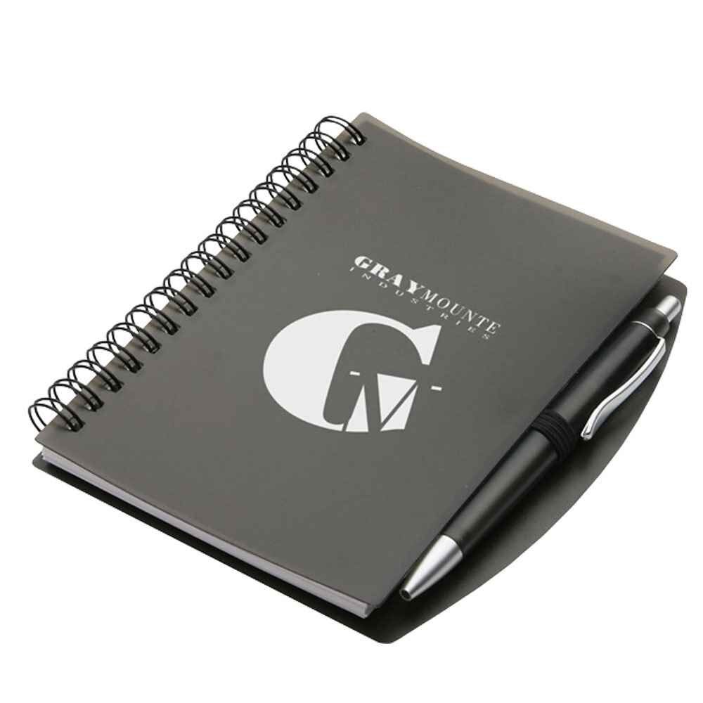 Positive Promotions 75 Hardcover Notebook & Pen Sets - Personalization Available