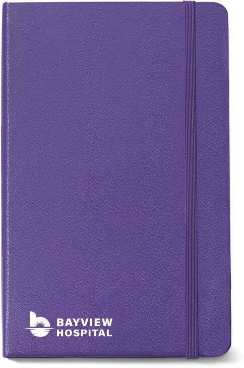 Positive Promotions 25 Moleskine® Hardcover Ruled Large Books - One-Color Personalization Available