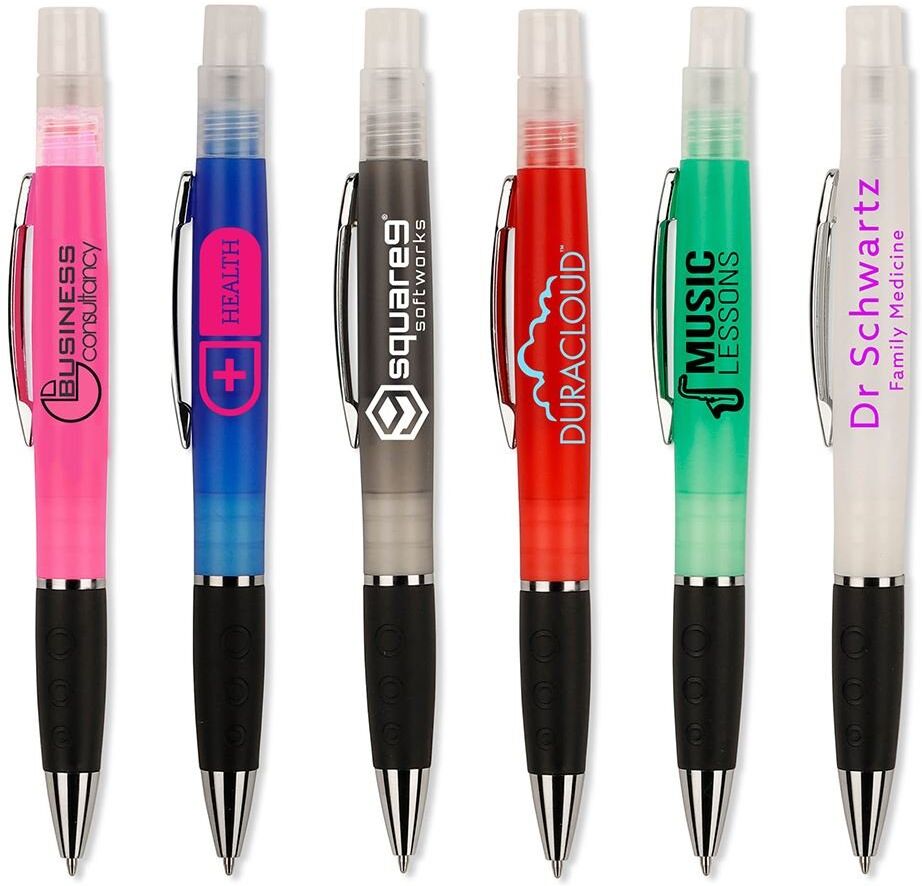 Positive Promotions 150 2-in-1 Pen Hand Sanitizers - Personalization Available