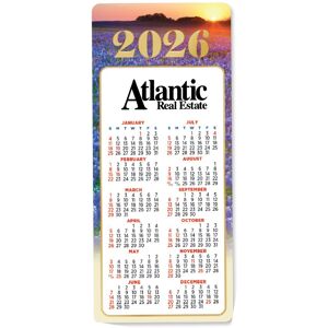 Positive Promotions 150 Lavender Fields E-Z 2 Stick 2026 Calendars - One-Color Personalization Available