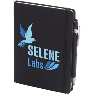 Positive Promotions 50 Jotter With Sticky Notes & Pens - Personalization Available