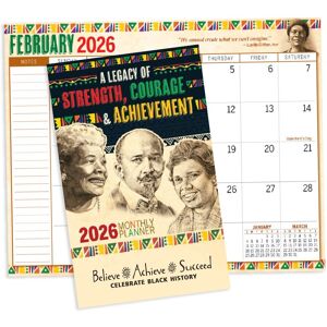 Positive Promotions 50 A Legacy of Strength, Courage, & Achievement 2026 Monthly Planners