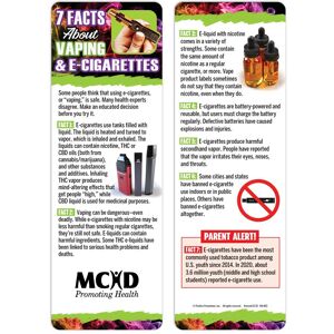 Positive Promotions 200 7 Facts About Vaping & E-Cigarettes Books - Personalization Available