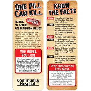Positive Promotions 200 One Pill Can Kill: Refuse To Abuse Prescription Drugs Books - Personalization Available