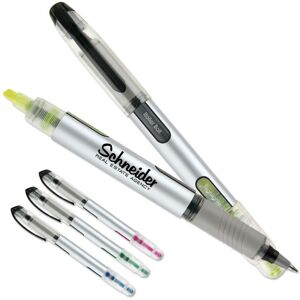 Positive Promotions 100 Slim Roller Liquid Highlighter Combo Pens - Personalization Available