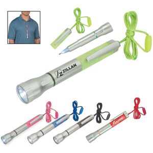 Positive Promotions 250 Lights with Light-Up Pen - One-Color Personalization Available