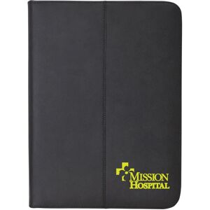 Positive Promotions 6 Zippered Letter Size Folio - Personalization Available