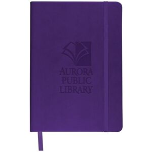 Positive Promotions 25 Soft Faux Leather Cover Tuscany Journals - Personalization Available