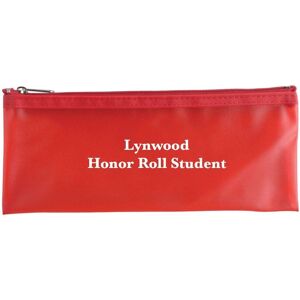 Positive Promotions 150 Vinyl Pencil Pouches - Personalization Available