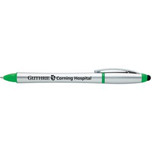 Positive Promotions 100 3-in-1 Custom Stylus Twist Pen & Highlighter Combo - Personalization Available