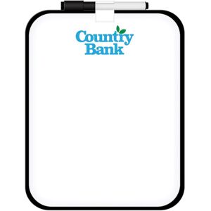 Positive Promotions 50 Dry-Erase Board 8" x 10" - Full-Color Personalization Available