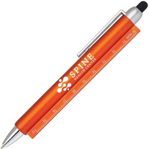 Positive Promotions 500 2-in-1 Stylus Pens with Ruler - Personalization Available