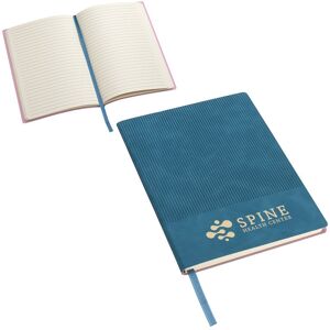 Positive Promotions 50 Ripple Soft-Touch Bound Journals - One-Color Personalization Available