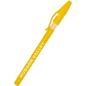 Positive Promotions 250 Frosted Color Plastic Grip Stick Ballpoint Pens With Cap - One-Color Personalization Available