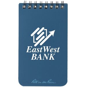 Positive Promotions 40 USA-Made Rite in the Rain All-Weather Spiral Notebook 3" x 5" - One-Color Personalization Available